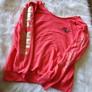 Vs pink slouchy top